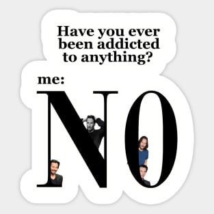 Keanu Addiction Sticker